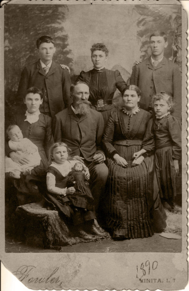 josiah rodgers cynthia ferguson family 1890