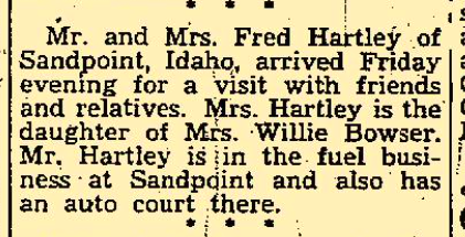 Fred Hartley Sandpoint Idaho fuel business auto court